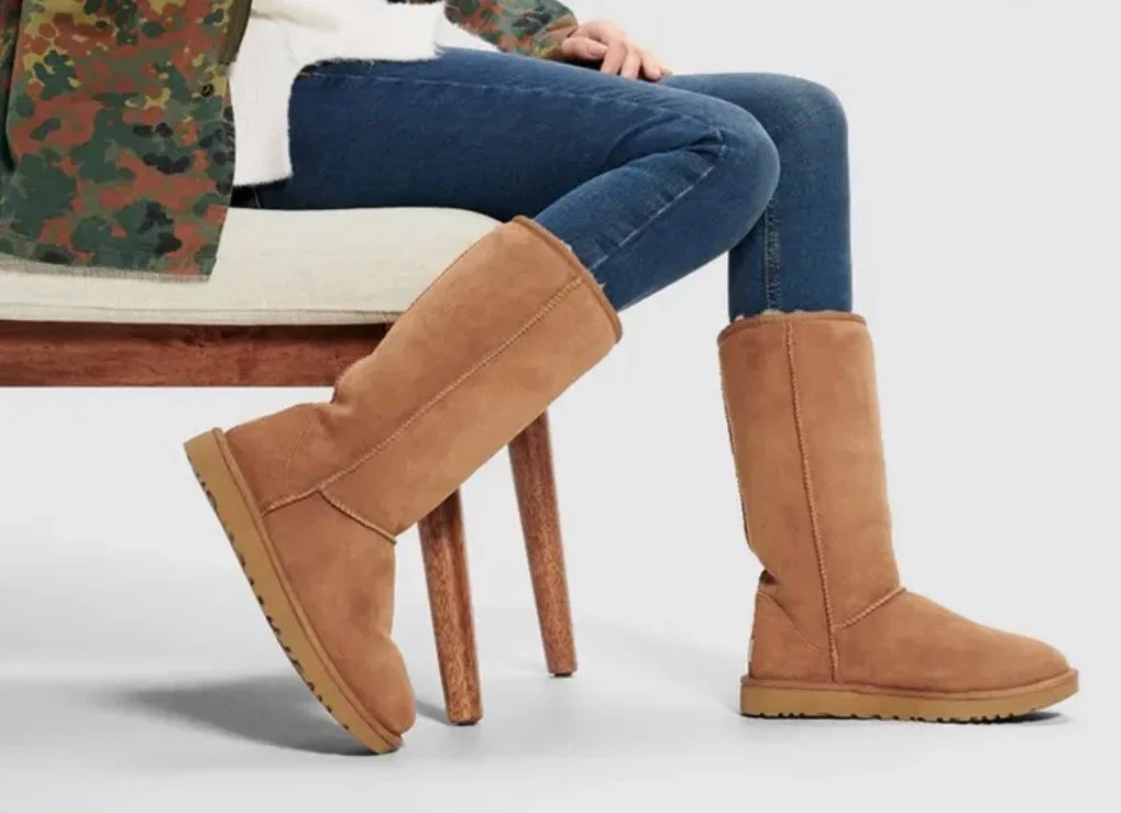 Ugg boots top classic tall chestnut